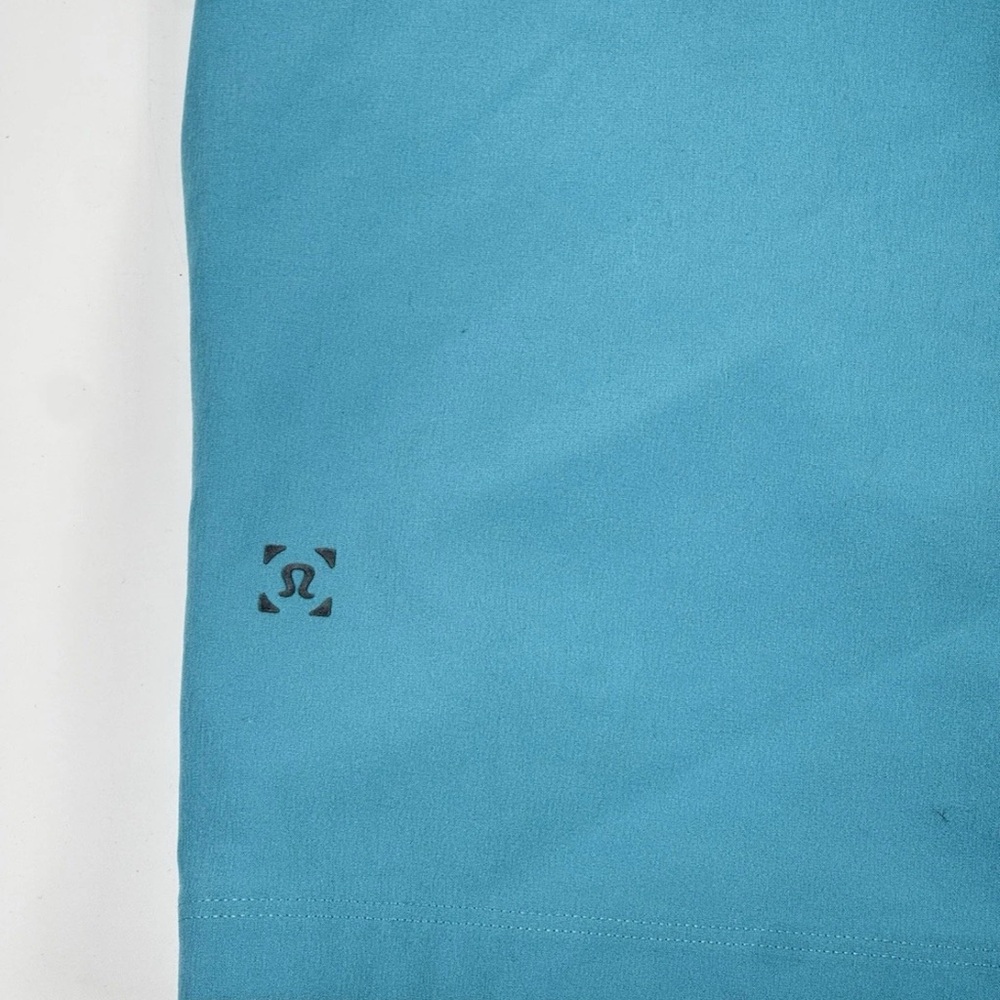 Lululemon Channel Cross Short  5" Swim Trunks Men’s Sz L Drawstring Sky Blue - Picture 9 of 10